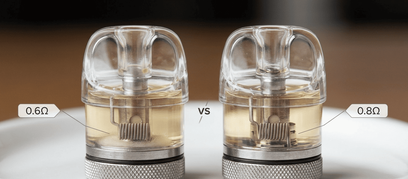 Perbedaan Cartridge 0.6 dan 0.8, Mana yang Lebih Cocok untuk Kamu?