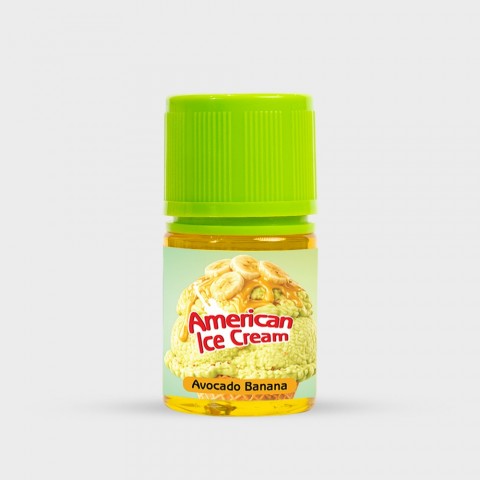 Liquid American Ice Cream Avocado Banana 60ML