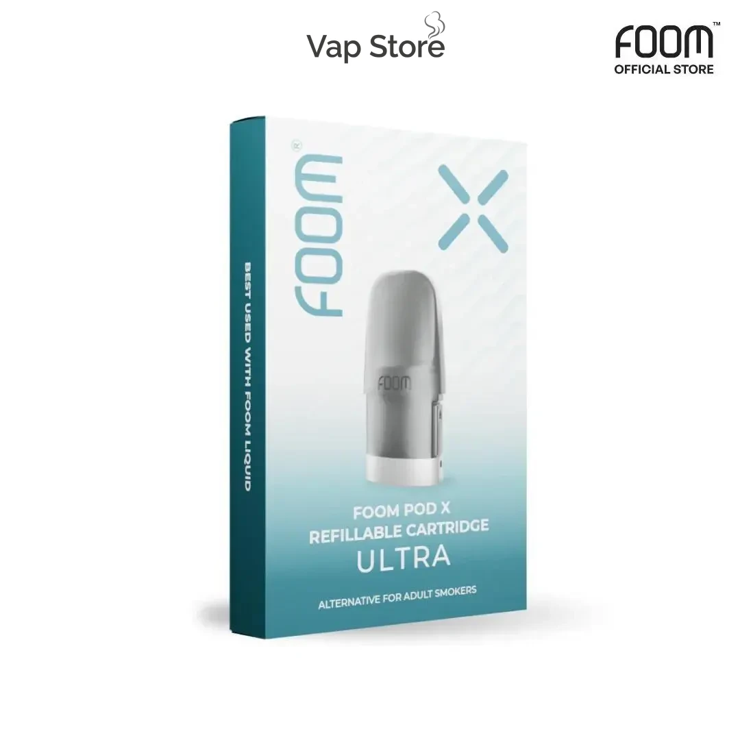 Cartridge Foom X Ultra Refillable Catridge by FOOM - Foto Produk Vap Store