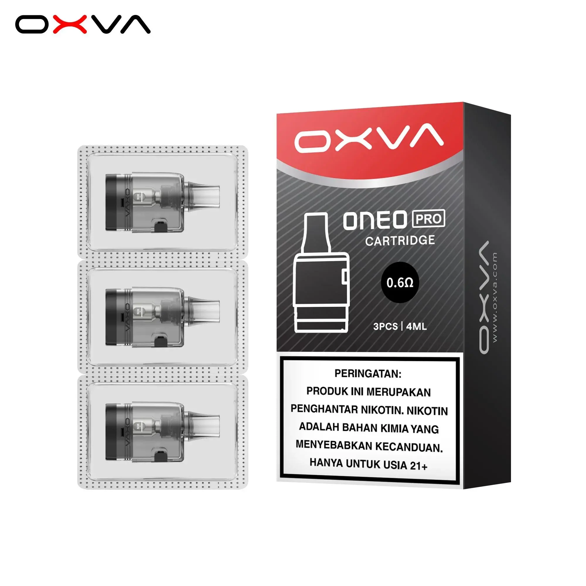 Cartridge Oneo Pro 4ml - Harga & Spesifikasi