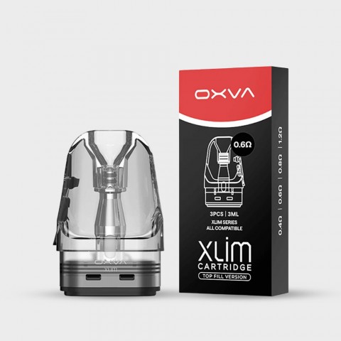 Cartridge Oxva Xlim V3 3ML Top Fill Pod Replacement (3pcs/pack) - Beli di Vap Store