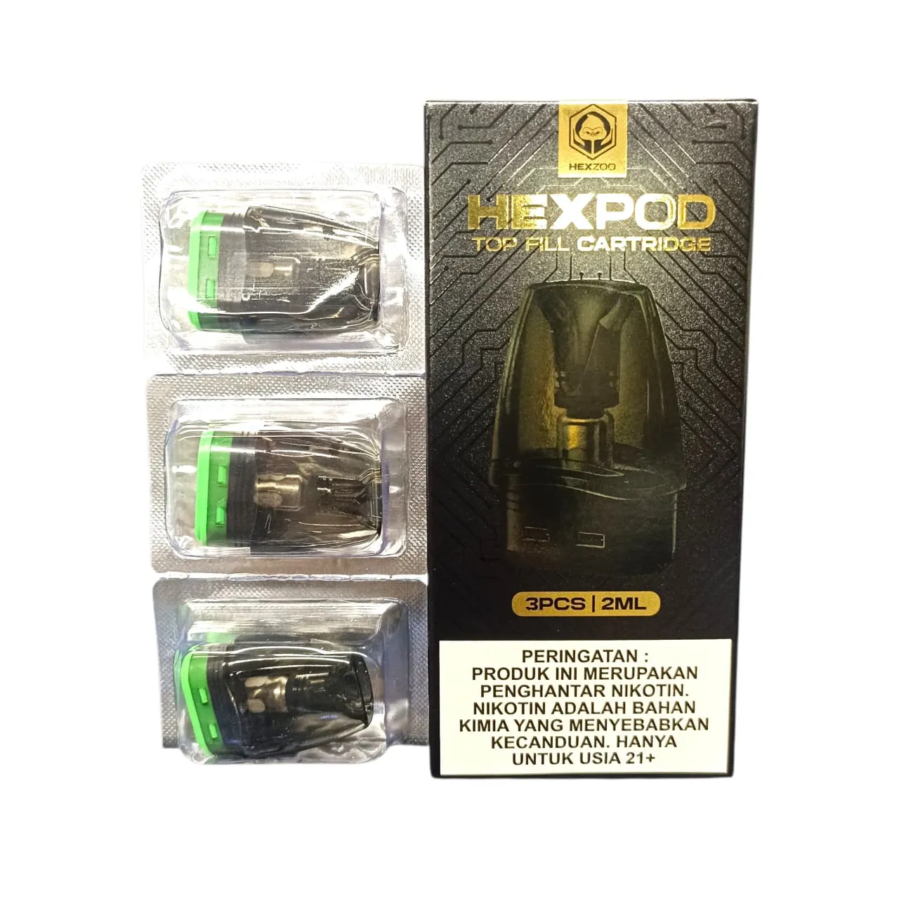 Cartridge Pod Hexpod Pro - Harga & Spesifikasi