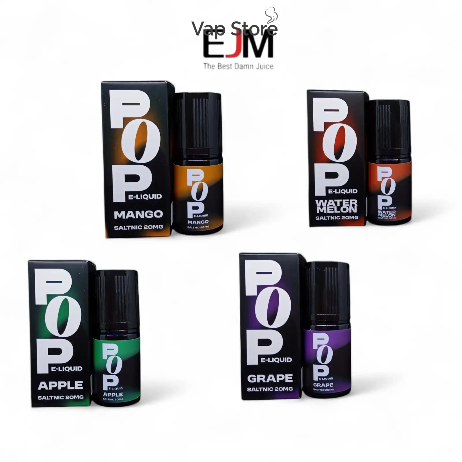 EJM Pop Fruity Series Salt Nic 30ML 20MG By EJM - Foto Produk Vap Store