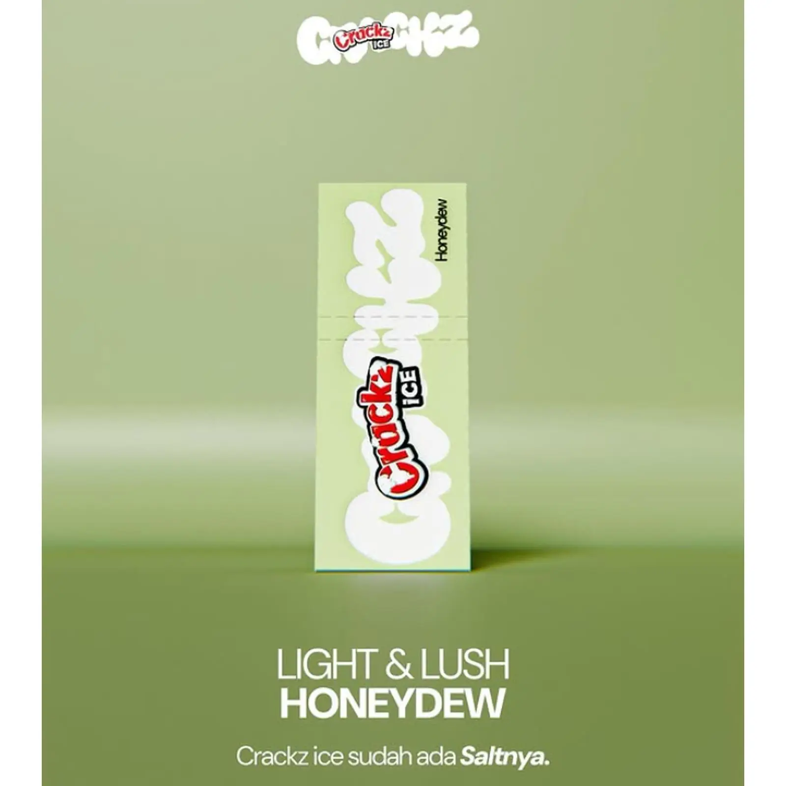 Liquid Crackz Ice Honeydew Salt Nic 30ml - Harga & Spesifikasi