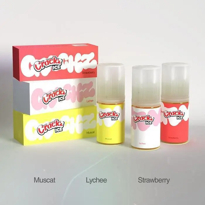 Liquid Crackz Ice Strawberry Salt Nic 30ml - Foto 2