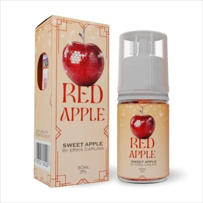 Liquid Foom Red Apple Salt Nic 30ml - Beli di Vap Store