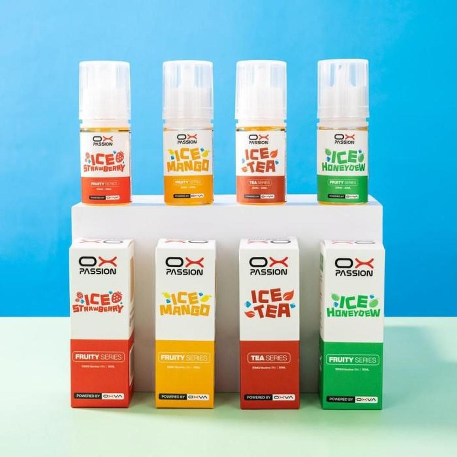 LIQUID SALTNIC DINGIN OXVA OXPASSION 30ML - Beli di Vap Store