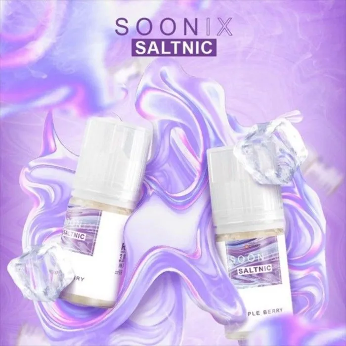 Liquid Soonix Purple Berry Salt Nic 30ml - Harga & Spesifikasi