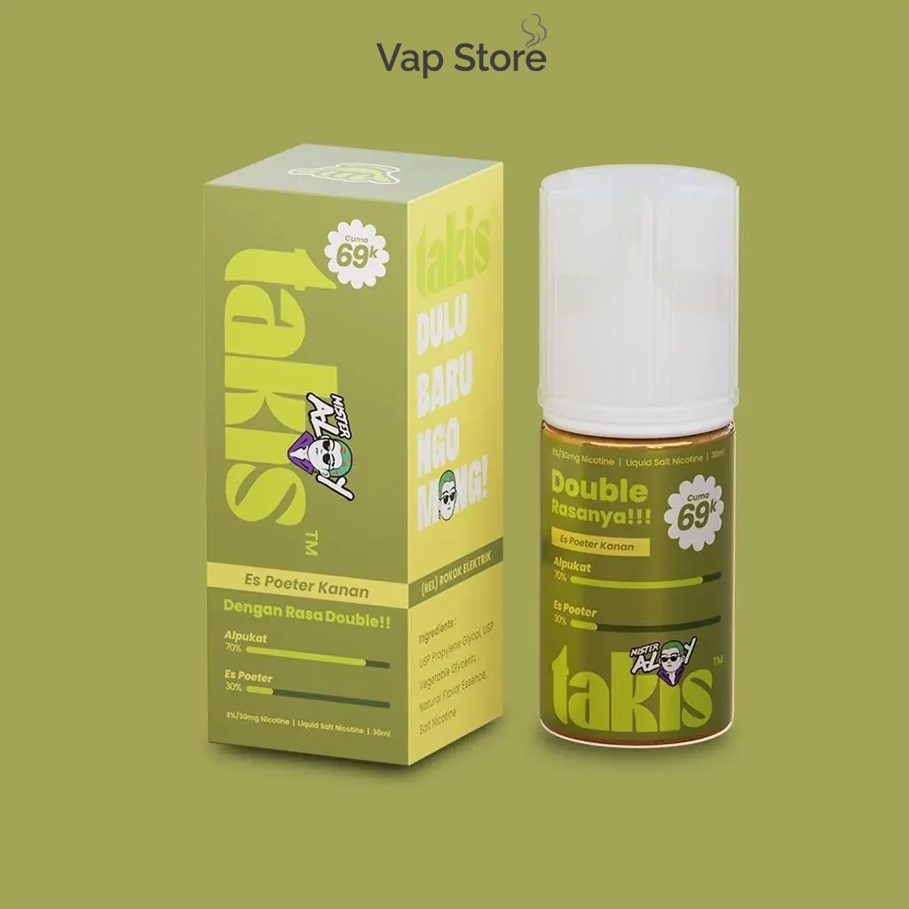 Liquid Takis Es Poeter Alpukat Salt Nic - Foto Produk Vap Store