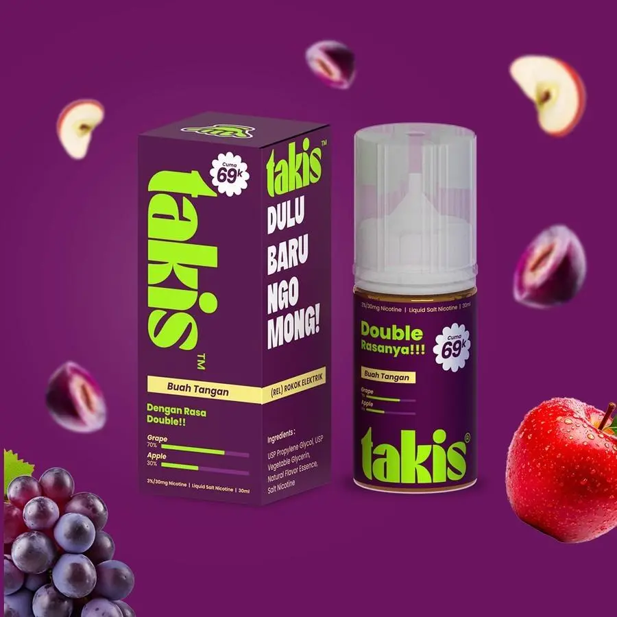 Liquid Takis Grape Apple Salt Nic 30ml - Beli di Vap Store