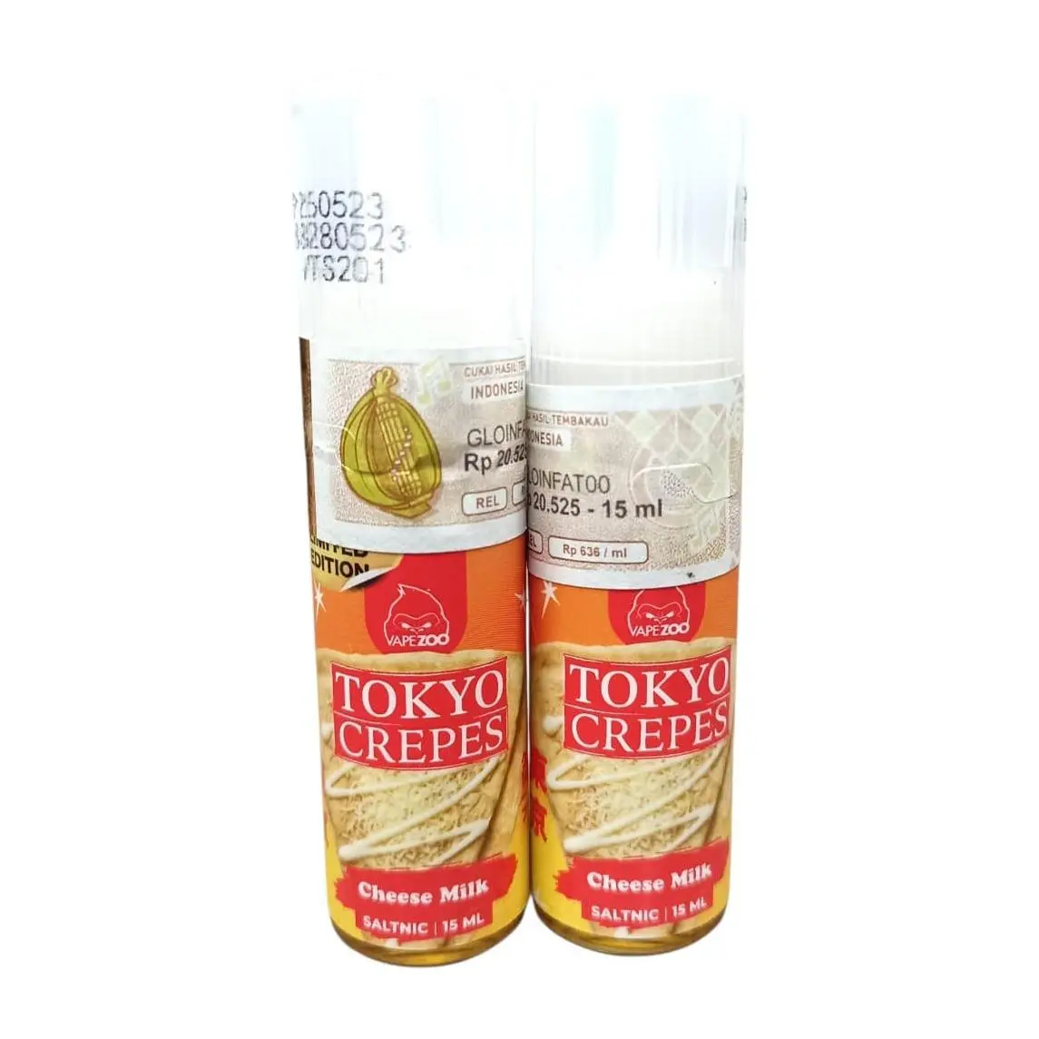 Liquid Tokyo Crepes Cheese Milk 15ml 30mg Vapezoo - Vap Store