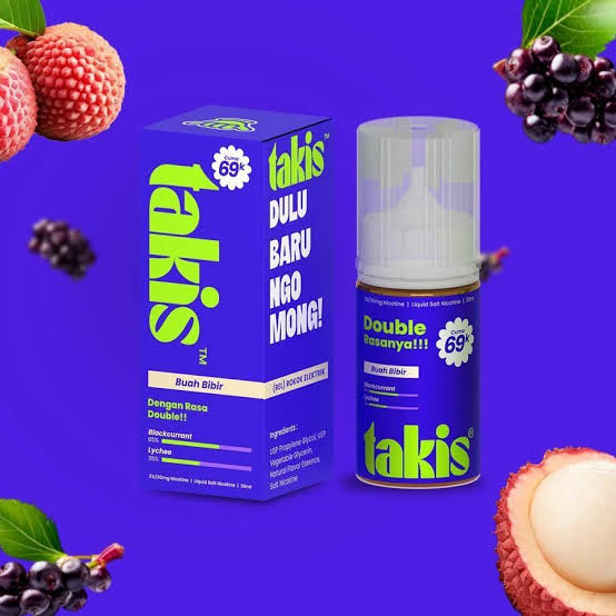 Takis Liquid Blackcurrant Lychee Salt Nic 30ml - Foto 2