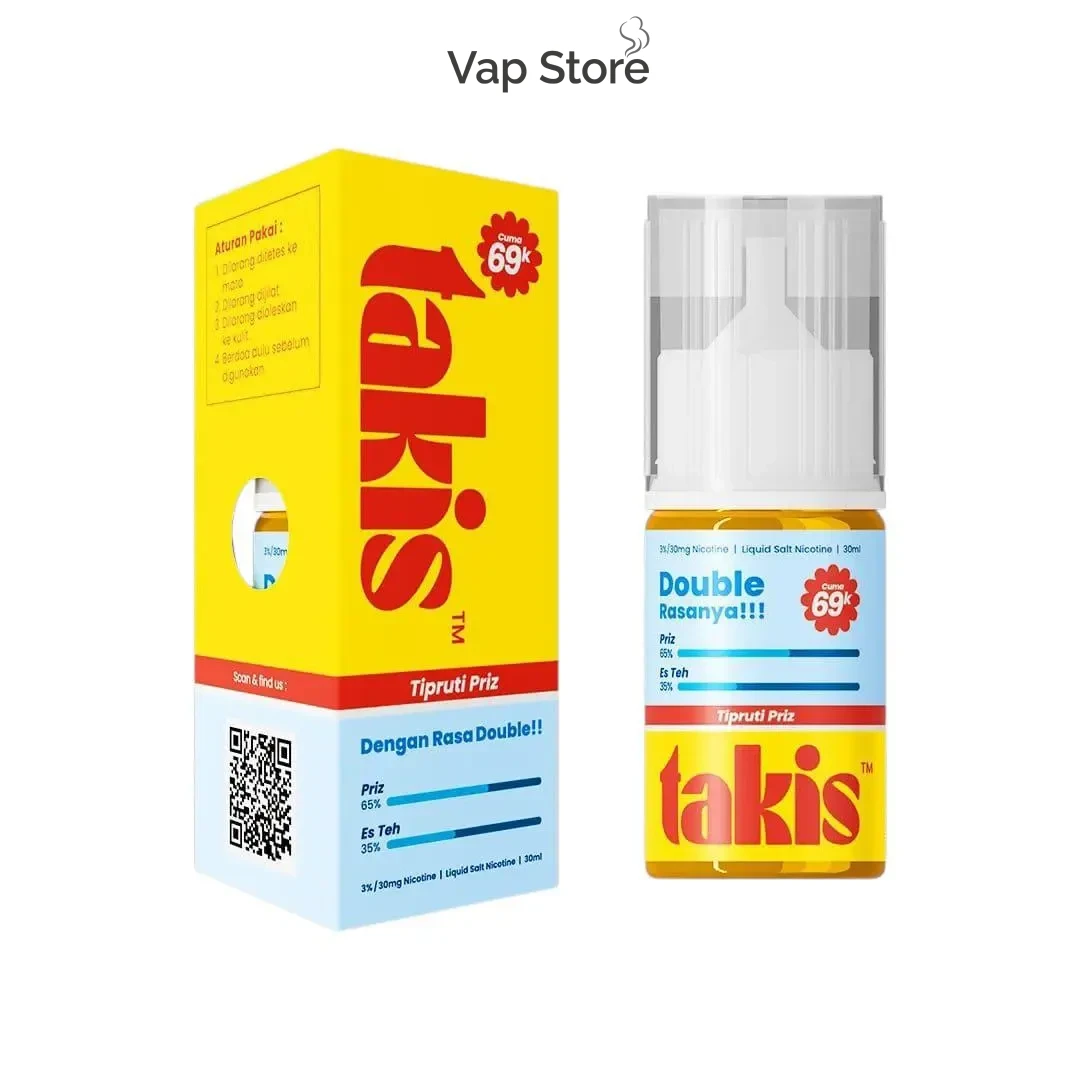 Takis Liquid Priz Es Teh Tipruti Series Salt Nic 30ml 30mg by Takis - Beli di Vap Store