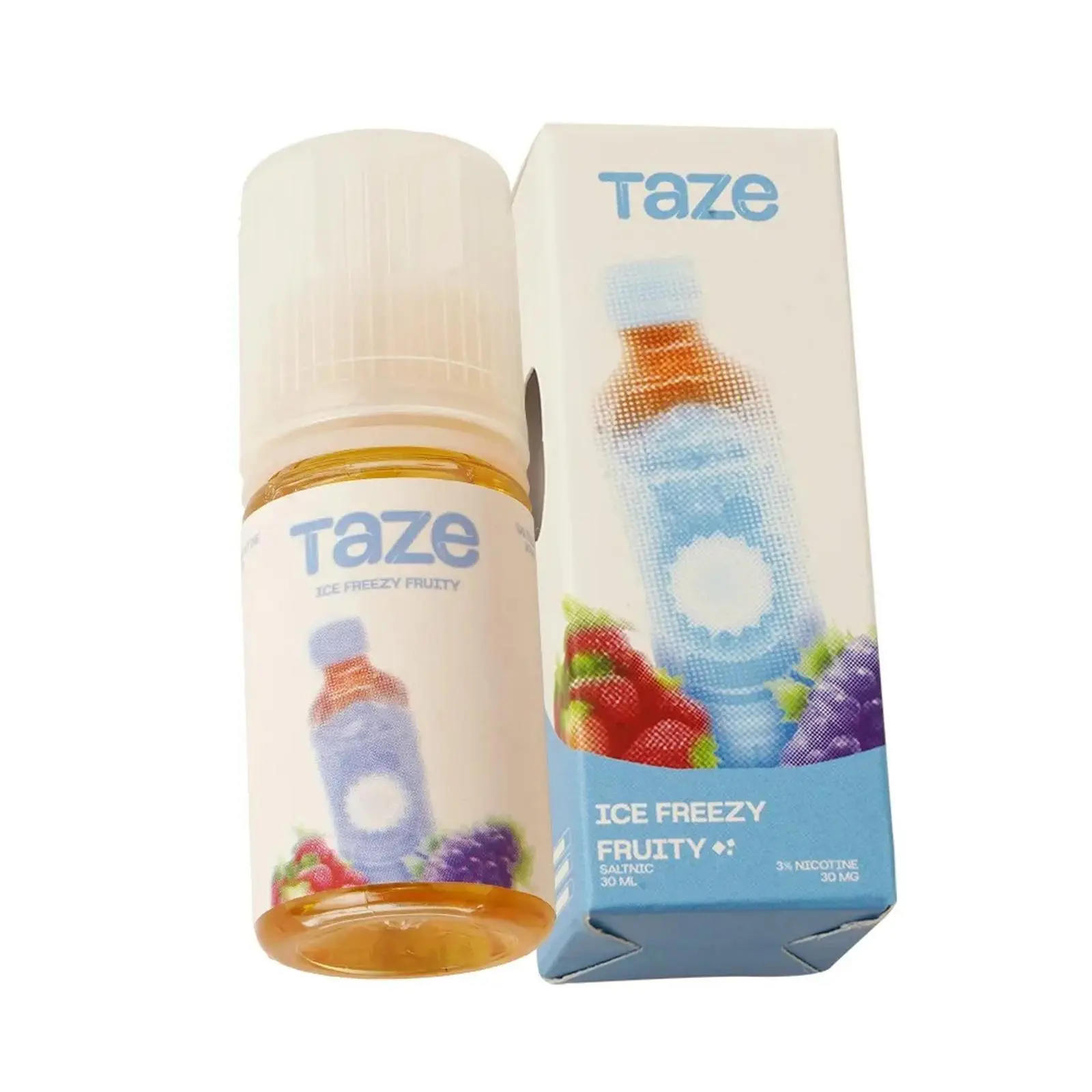 taze liquid Freezy Fruity Salt Nic 30ml - Harga & Spesifikasi